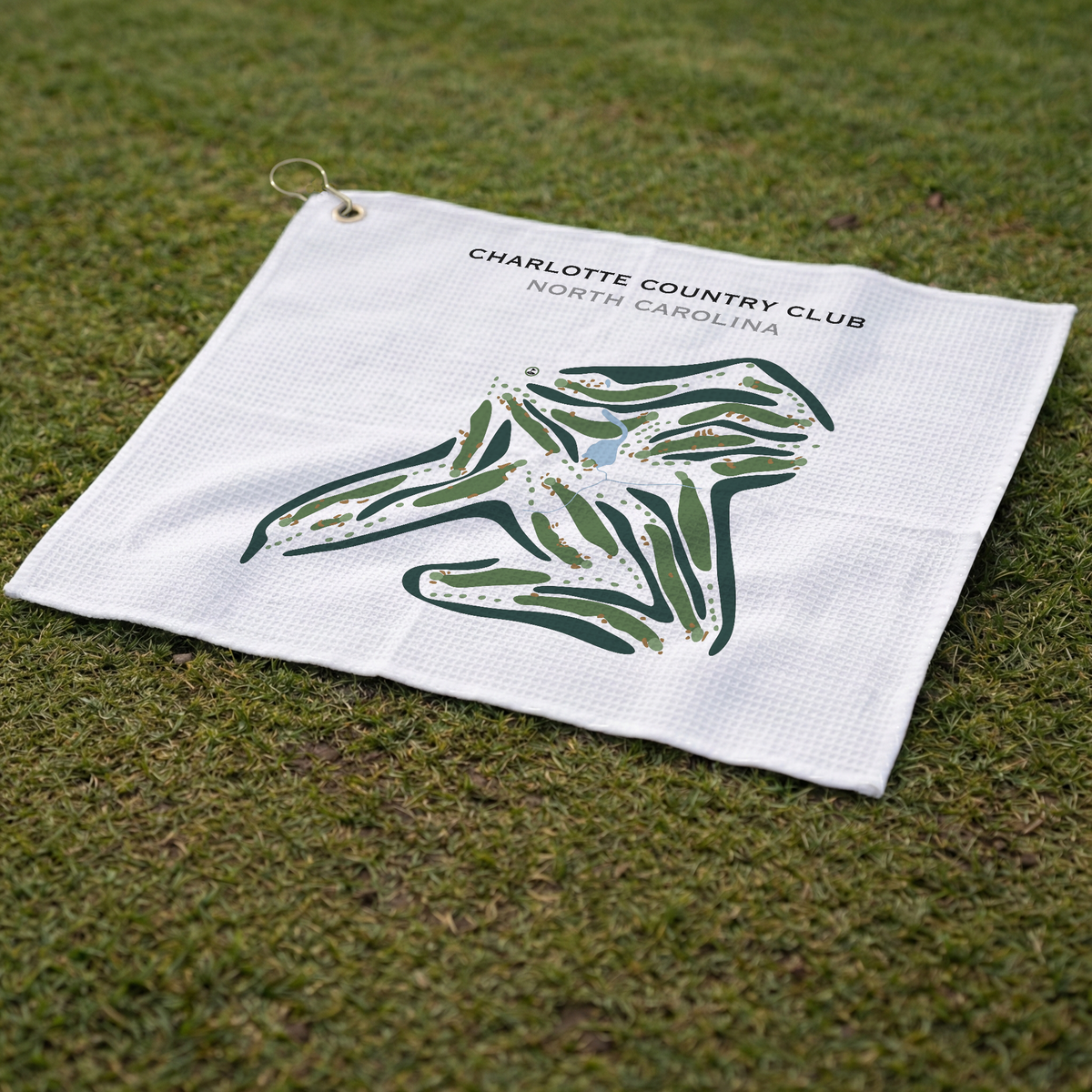 Charlotte Country Club, North Carolina - Printed Golf Courses