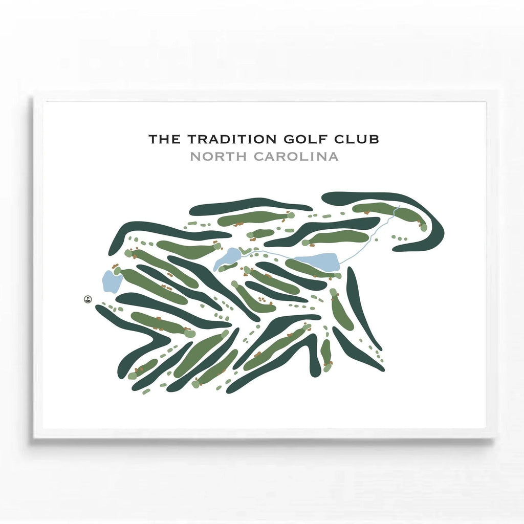 The Tradition Golf Club, North Carolina - Printed Golf Course